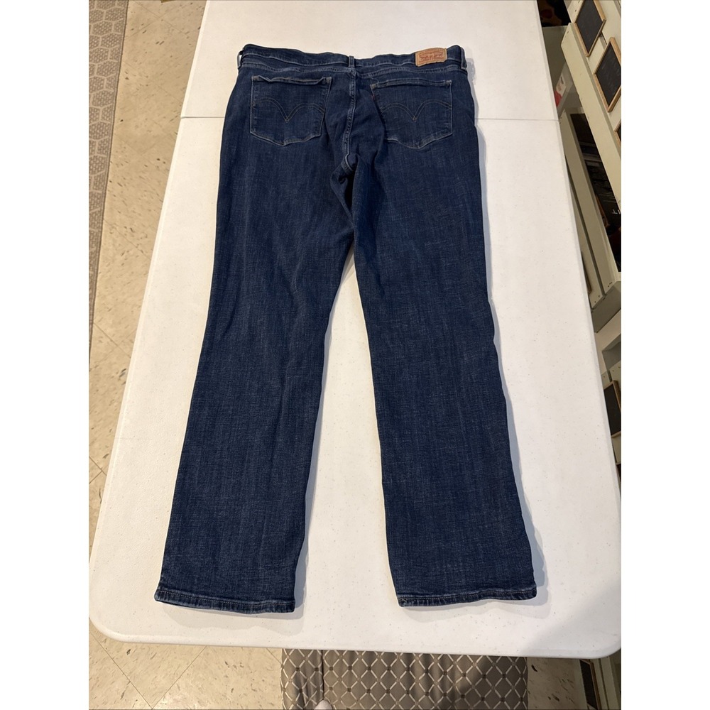 Levis 33X30 Size 16M Womens Classic Straight 5 Pocket Logo Tag Jeans - Picture 9 of 12